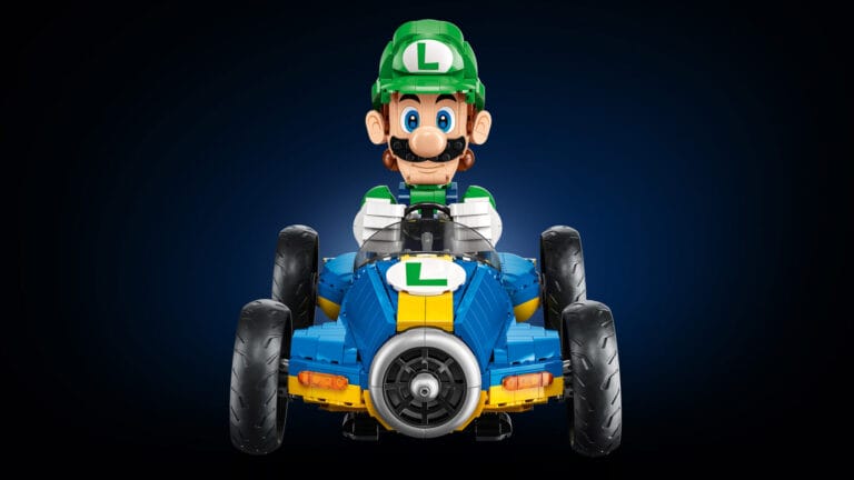 LEGO Mario Kart Luigi & Mach 8 Set Is the Perfect Companion to Mario’s Kart