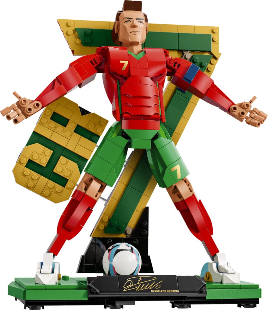 LEGO Editions Football Sets Celebrate Messi, Ronaldo, Mbappé and Vini Jr. Ahead of the World Cup 5 43016 Prod