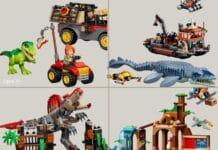 LEGO Jurassic World New Sets Include a Stunning Jurassic Park Jeep and Triceratops Fossil LEGO Jurassic World New Sets