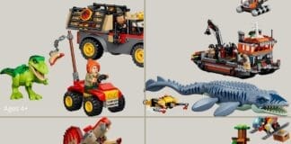 LEGO Jurassic World New Sets Include a Stunning Jurassic Park Jeep and Triceratops Fossil LEGO Jurassic World New Sets