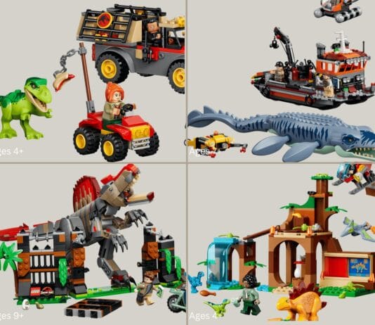 LEGO Jurassic World New Sets Include a Stunning Jurassic Park Jeep and Triceratops Fossil LEGO Jurassic World New Sets